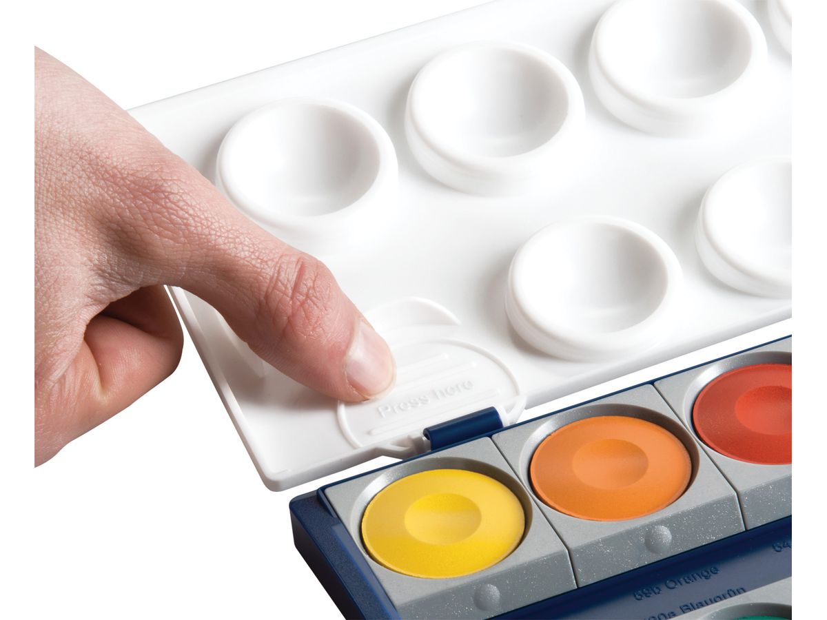 PELIKAN Colore opacon 735K/24 24 colori opaca bianca (4012700720863)