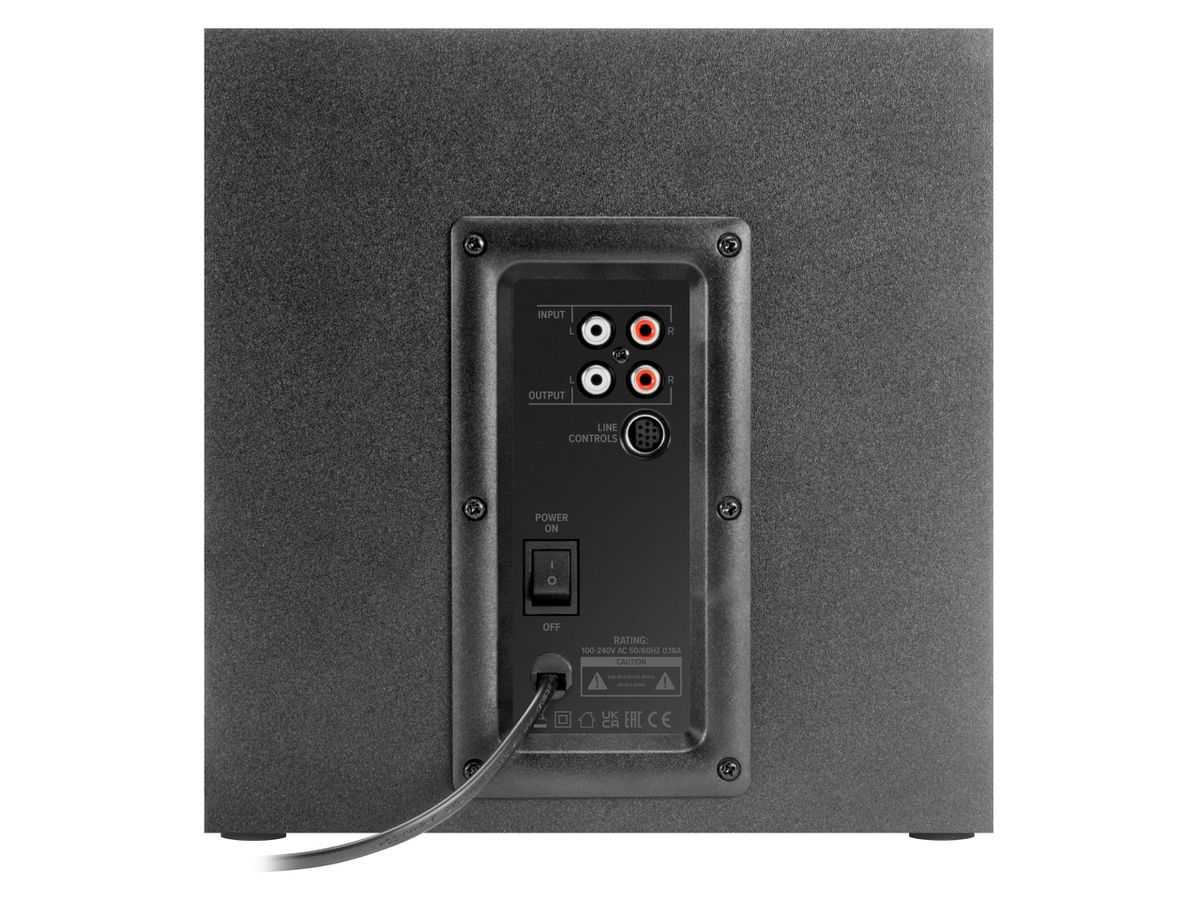 SPEEDLINK GRAVITY LT 2.1 SL-820009-BK Subwoofer System, Black (4027301415575)