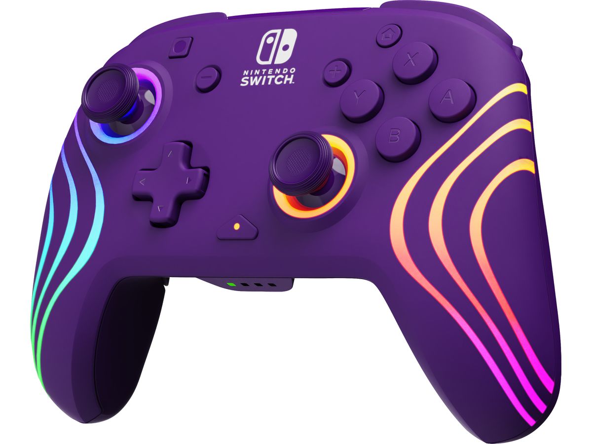 PDP Afterglow WAVE Wireless Ctrl 500-238-PR NSW, Purple (0708056071998)