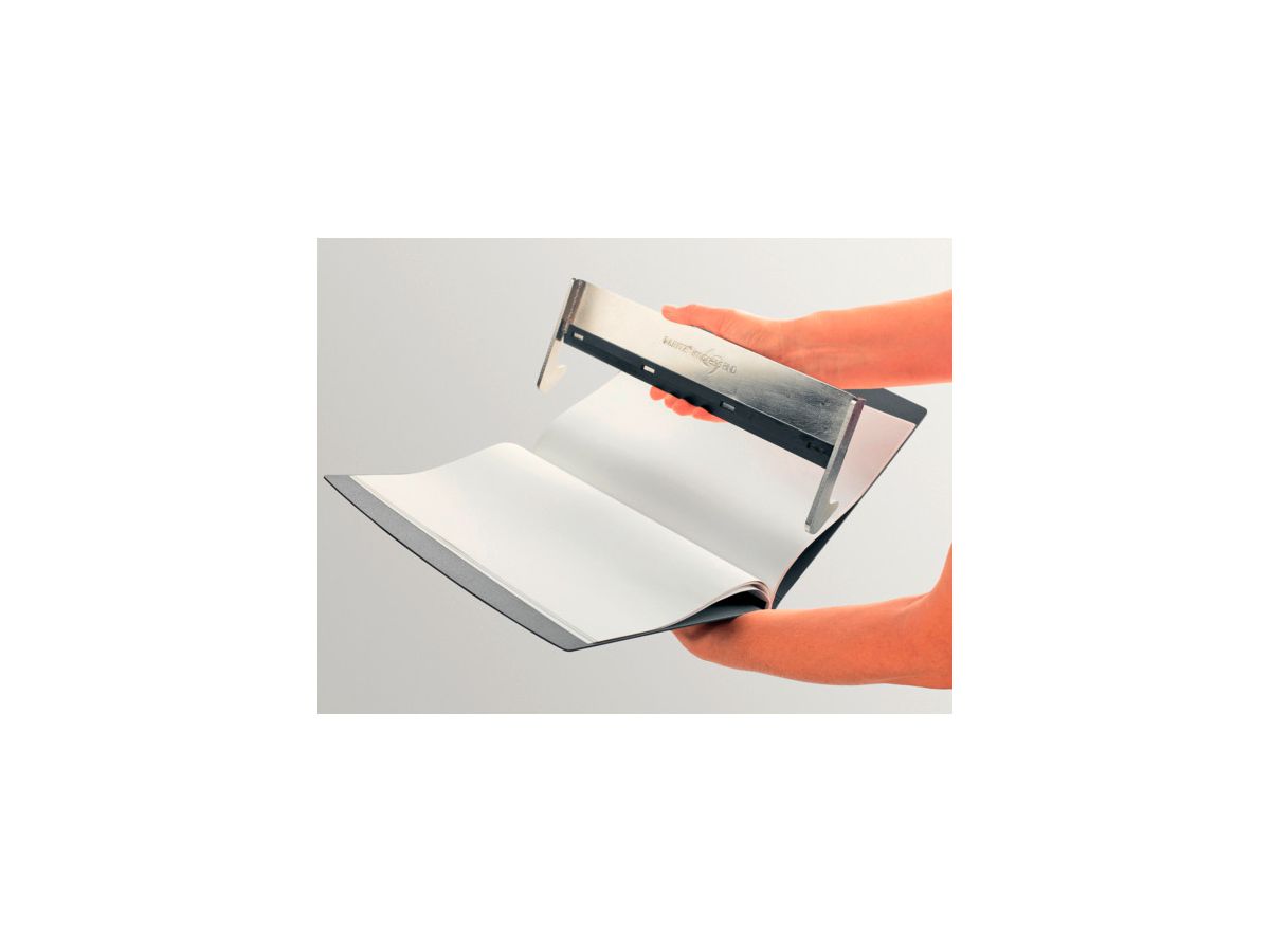 LEITZ Ent-binder Impressbind 280 73890000 silber 321x77x184mm (4002432373383)