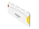 CARAN D'ACHE Penna sfera 849 Colormat-X 849.743 giallo, Slimpack (7630002352000)