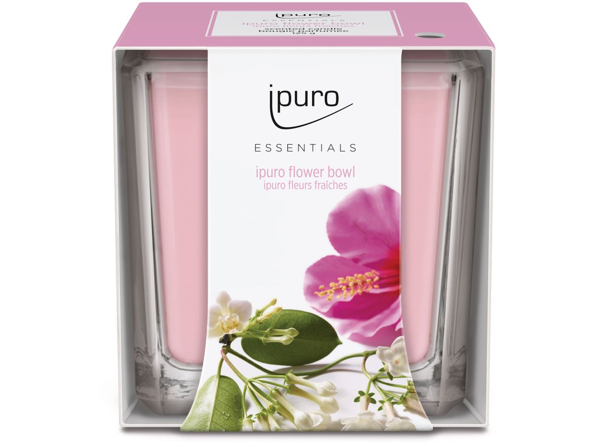 IPURO Duftkerze Essentials 051.1201 flower bowl 125g (4051281984301)