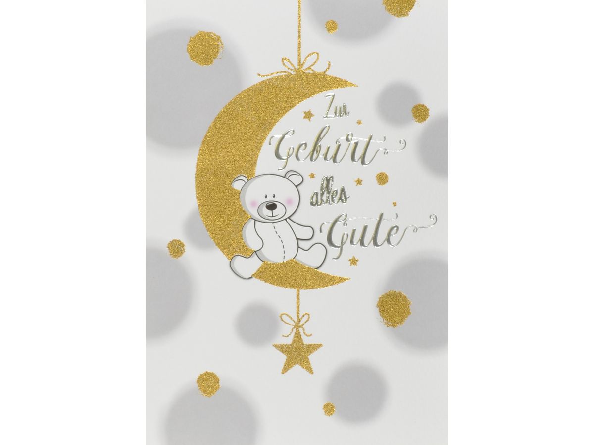 ABC Carte de voeux Lune 1120004100 B6 ()