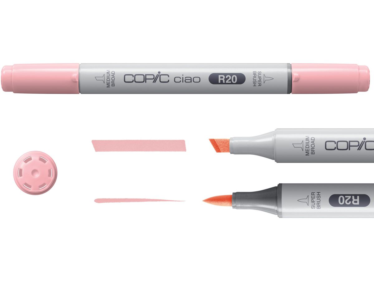 COPIC Marker Ciao 22075552 5+1 Set Portrait colours 1 (4013695261362)