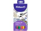 PELIKAN Fineliner 0,4mm 940676 10 colori, astuccio (4012700940674)