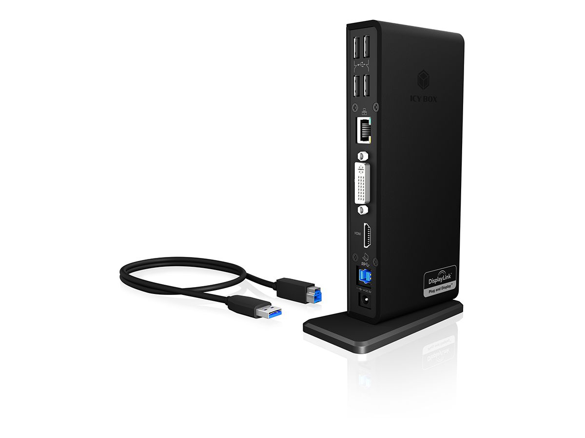 ICY BOX Multi Dockingstation IB-DK2241AC (4250078189800)