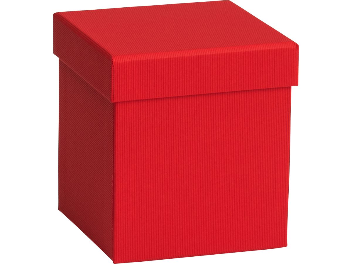 STEWO Geschenkbox One Colour 2551784390 rot 11x11x12cm (7630050845875)