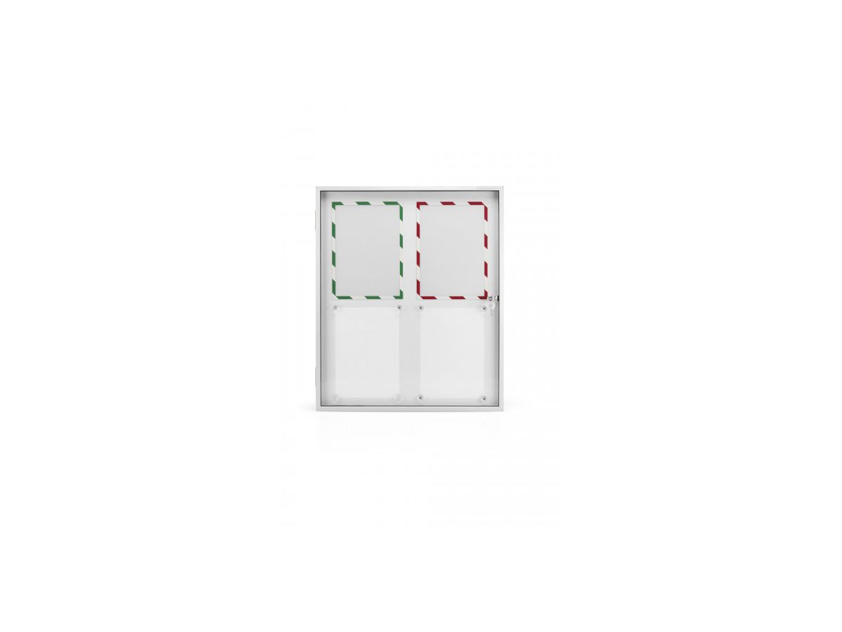MAGNETOPLAN Vetrina SP 1120x1085x40mm 1215300 Indoor, magnetico 12x A4 (4013695033105)