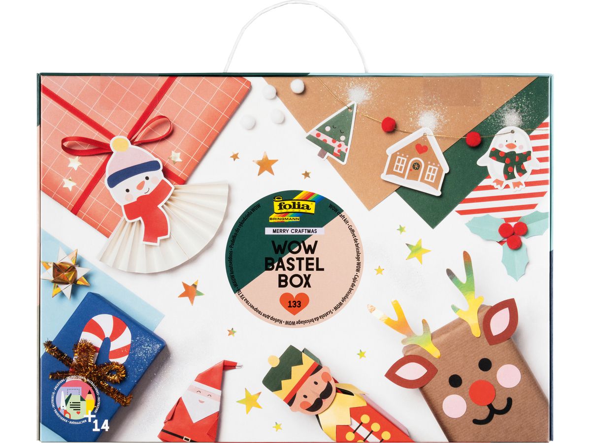 FOLIA WOW Bastel Box 923 MERRY CRAFTMAS (4001868127362)