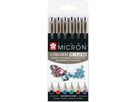 SAKURA Pigma Micron 05 Set 0.45mm POXSDK056A Basic Farben 6 Stück (8712079421755)