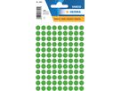 HERMA Etiketten rund 8mm 1835 dunkelgrün 540 Stück (4008705018357)