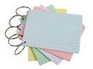 EXACOMPTA Display Flashcards A6/A7 10380E ass. 38PK à 50 pcs. (3130630103806)