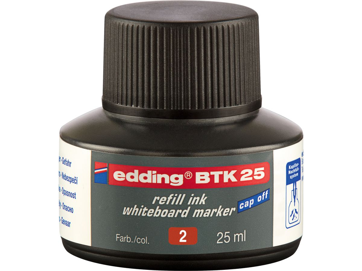 EDDING Nachfülltusche BTK25 BTK-25-2 rot (4004764780150)