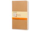 MOLESKINE Notizheft Cahier A5 704987 liniert, natur 3 Stück (9788883704987)