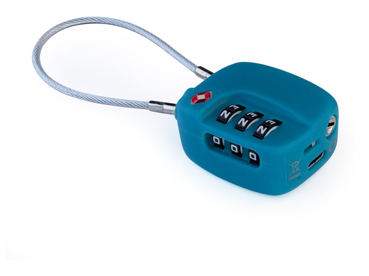 BOOMPODS Tracker Schloss TSA TTSAOB ocean blue (5060746170615)
