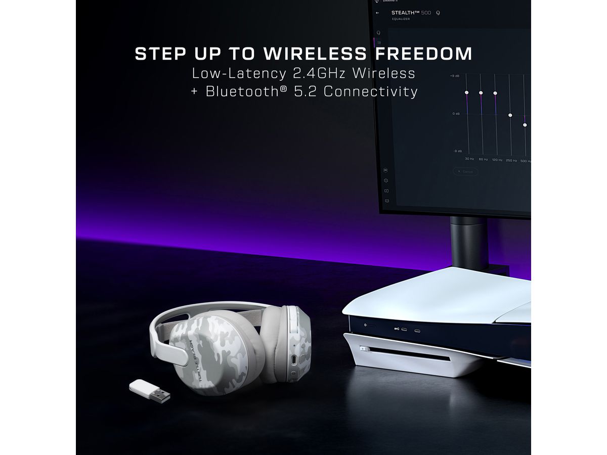 TURTLE BEACH Stealth 500, Arctic Camo TBS-3103-95 Wireless Headset for PS5 (0731855031054)