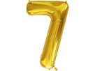 I AM CREATIVE Folienballon Zahl 7 85cm 1000-1052 gold (7611983246786)