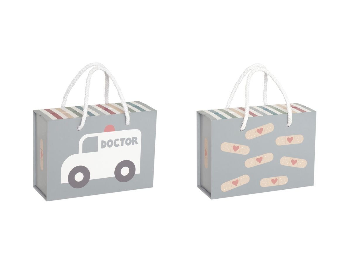 JABADABADO Caso del dottore 20x14cm W7239 argento (7332599001902)