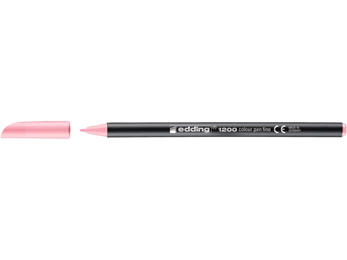 EDDING Stylo Fibre 1200 0,5-1mm 1200-058 Pastel, cerisier en fleurs (4057305020413)
