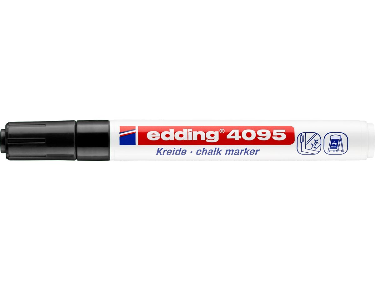 EDDING Windowmarker 4095 2-3mm 4095-1 schwarz (4004764788002)