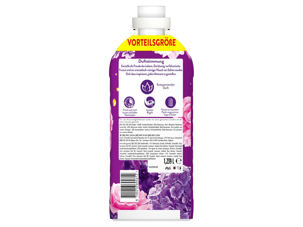 LENOR Weichspülmittel 972053 Blütentraum 1.239lt (8700216694612)