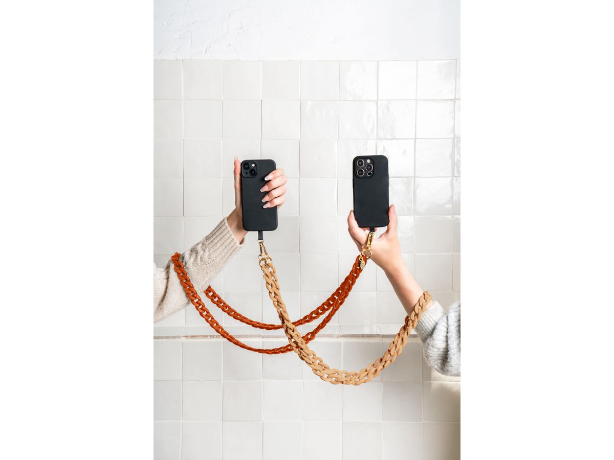 ZANAÉ Phone Necklace Autumn Leaf 17670 Fall & Mate red (3663838176704)