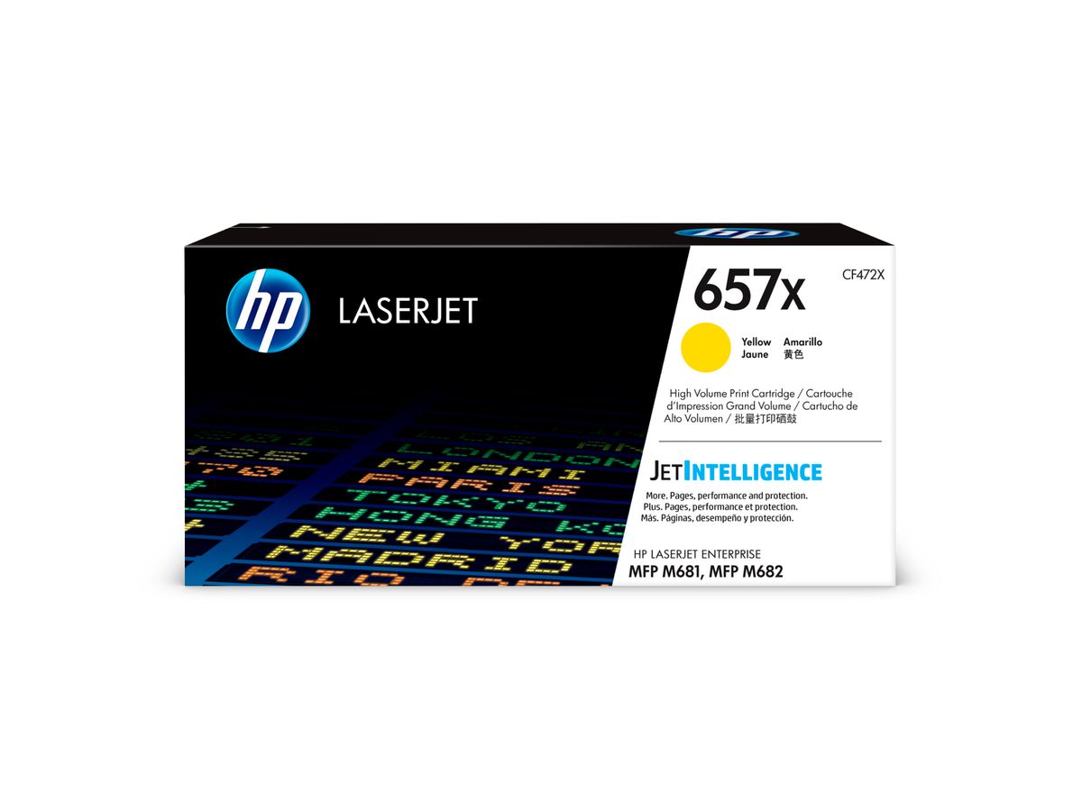 HP Modulo toner 657X yellow CF472X CLJ Enterprise M681 23'000 p. (0889894325518)
