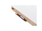 BEREC Flipchart Design Mobil NAT0618 Holz auf Rollen 69x195cm (7640106625498)