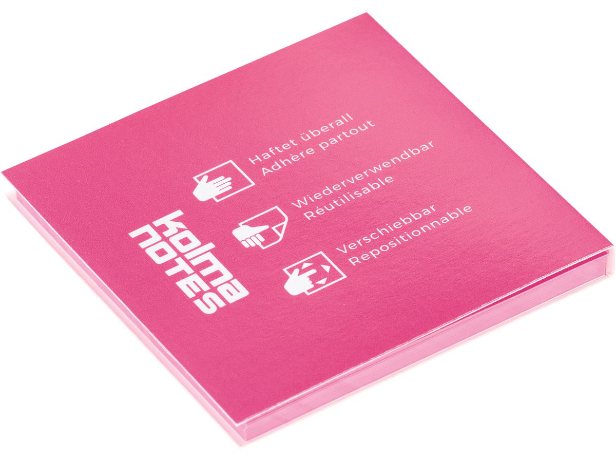 KOLMA kolma NOTES 76x76mm 13.009.33 1x100 fogli berry (7611967130346)