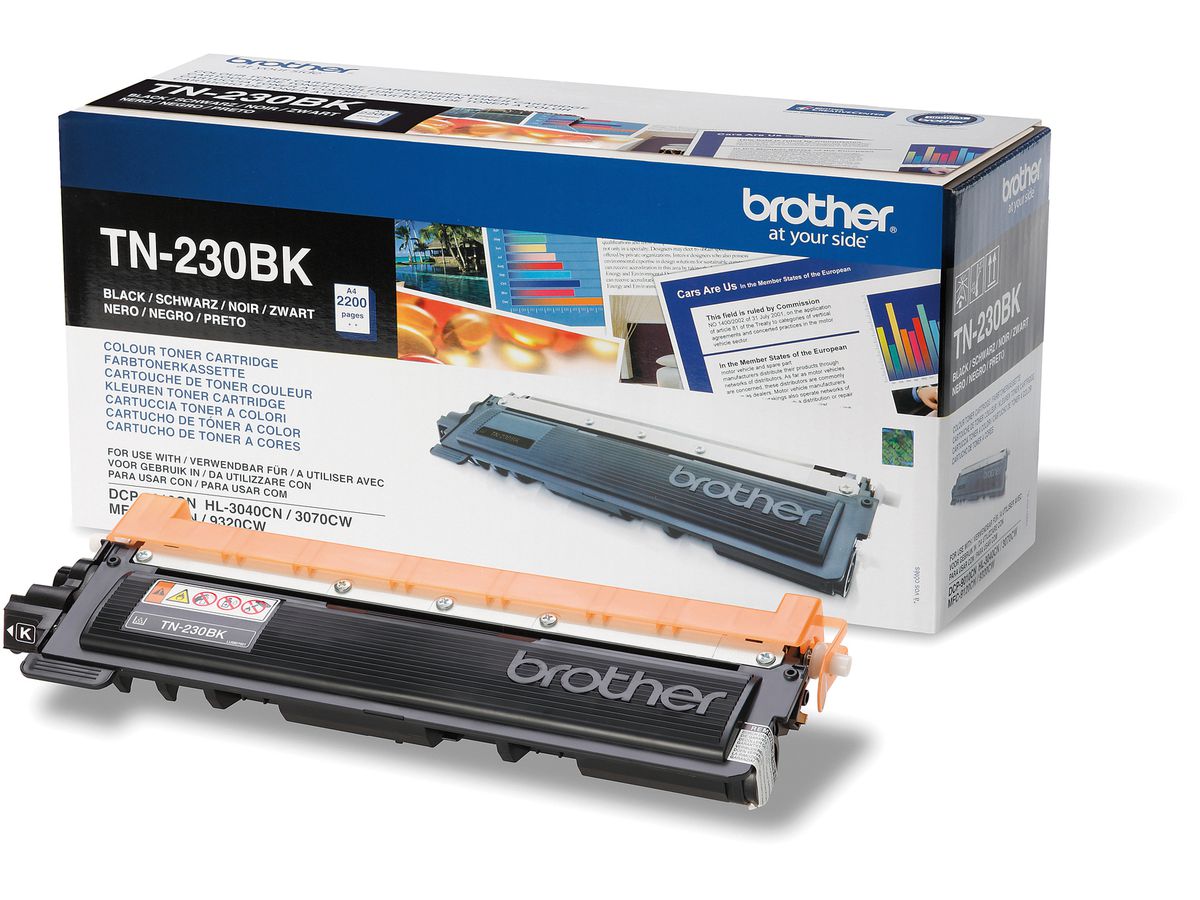 BROTHER Toner noir TN-230BK HL-3040/3070 2200 pages (4977766666954)