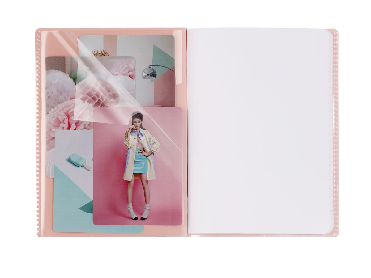 CLAIREFONTAINE Koverbook Schulheft Blush A5 961775C 90g, liniert lila / lindgrün (3037929617757)