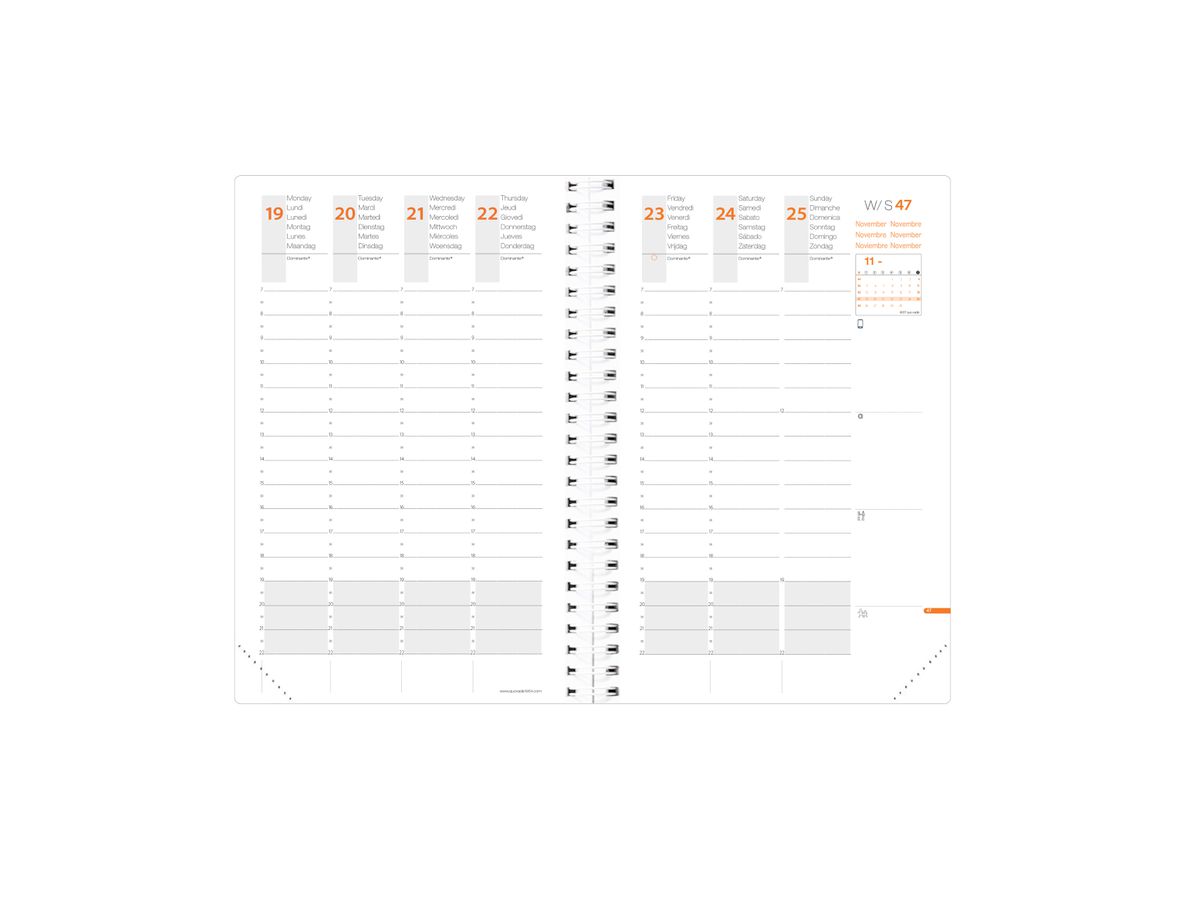 QUO-VADIS Recharge Time&Life 2026 615018Q 1S/2P large ML 16x24cm (3371010365975)