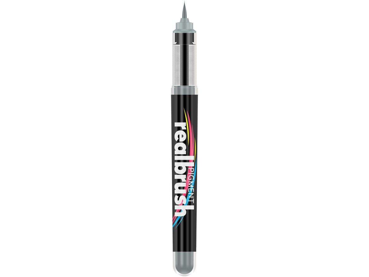 KARIN Real Brush Pen 0.4mm 33Z442 Pigmento, grigio neutro 2 (5904446032418)