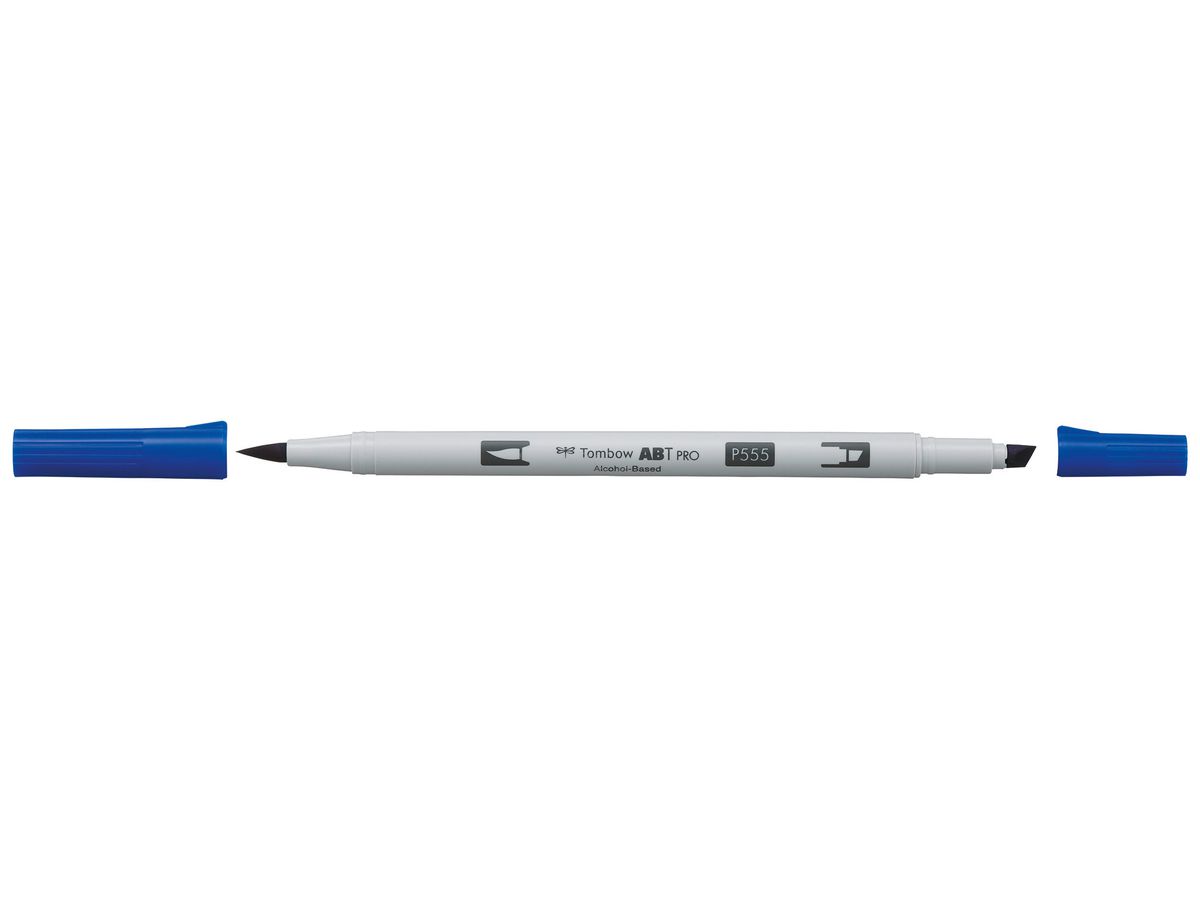 TOMBOW Dual Brush Pen ABT PRO ABTP-555 ultramarine (4901991648430)