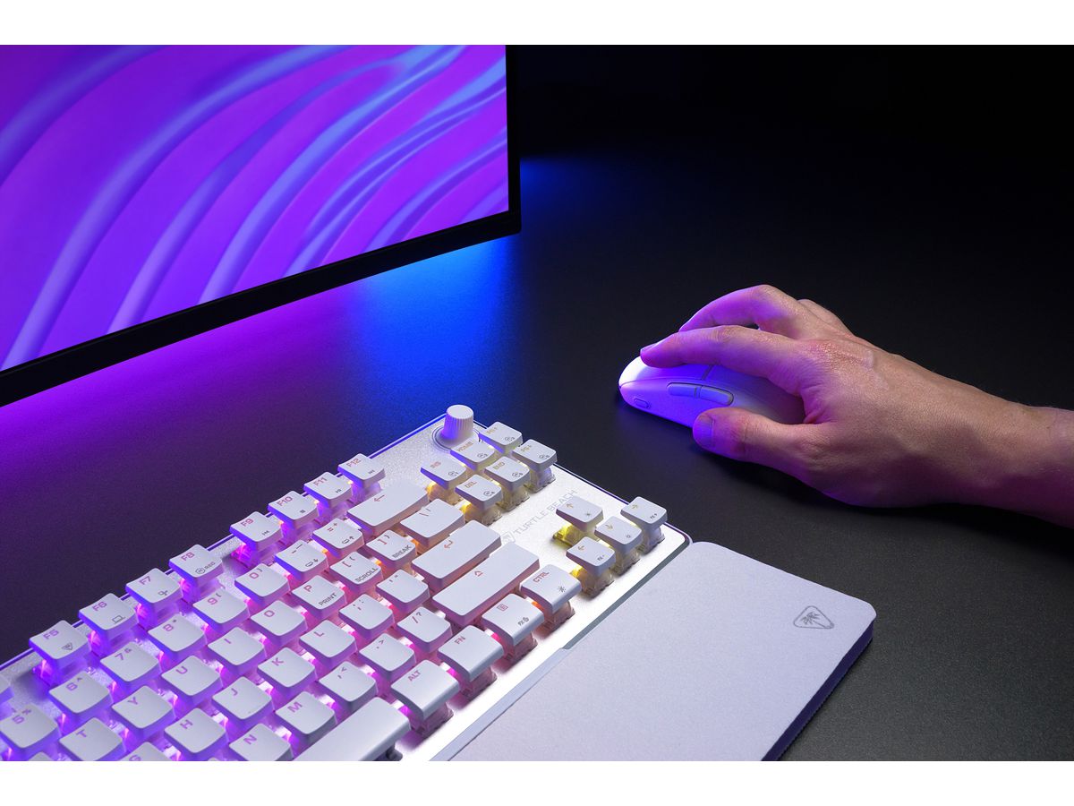 TURTLE BEACH Burst II Air TBM-2101-15 Gaming Mouse, White (0731855721016)