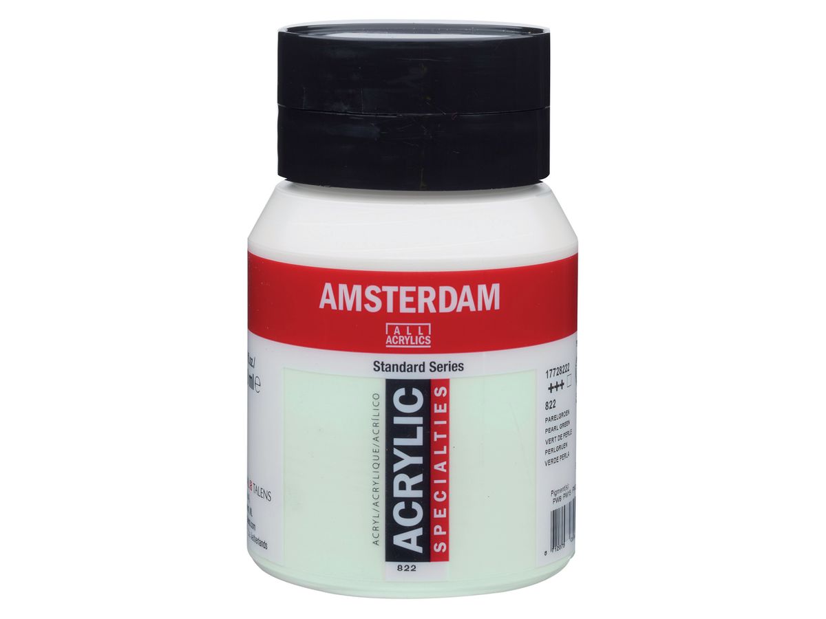AMSTERDAM Acrylfarbe 500ml 17728222 perlgrün 822 (8712079395698)