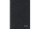 BRUNNEN Calendrier 2026 1079701906 1S/2P noir ML 17x24cm (4061947145021)