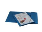 EROLA Cartella con elasti 650my A4 33299S blu cart. fibra tascha est. (7640114443633)