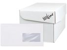 BÜROLINE Busta c/finestra destra C5/6 103463 100g, bianco 500 pezzi (7612532001580)