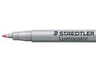 STAEDTLER Lumocolor non-perm. F 316-2 rosso (4007817304525)