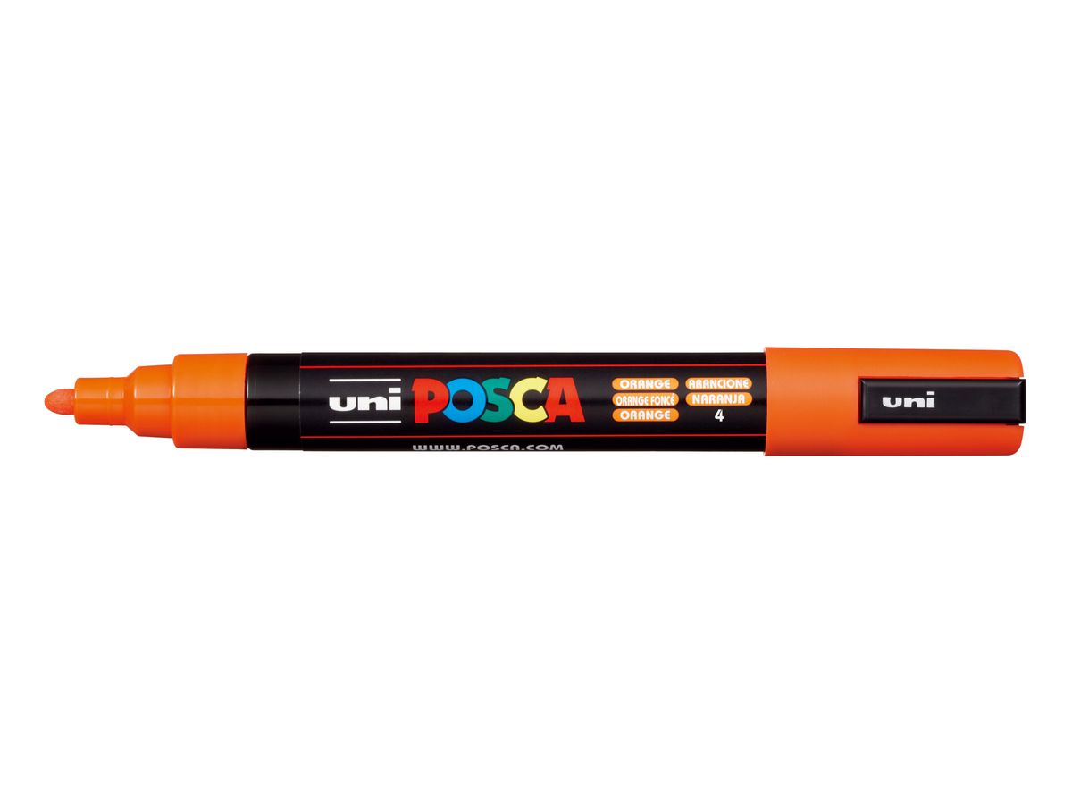 POSCA Marker 1.8-2.5mm PC-5M ORANGE orange, Rundspitze (4902778916193)
