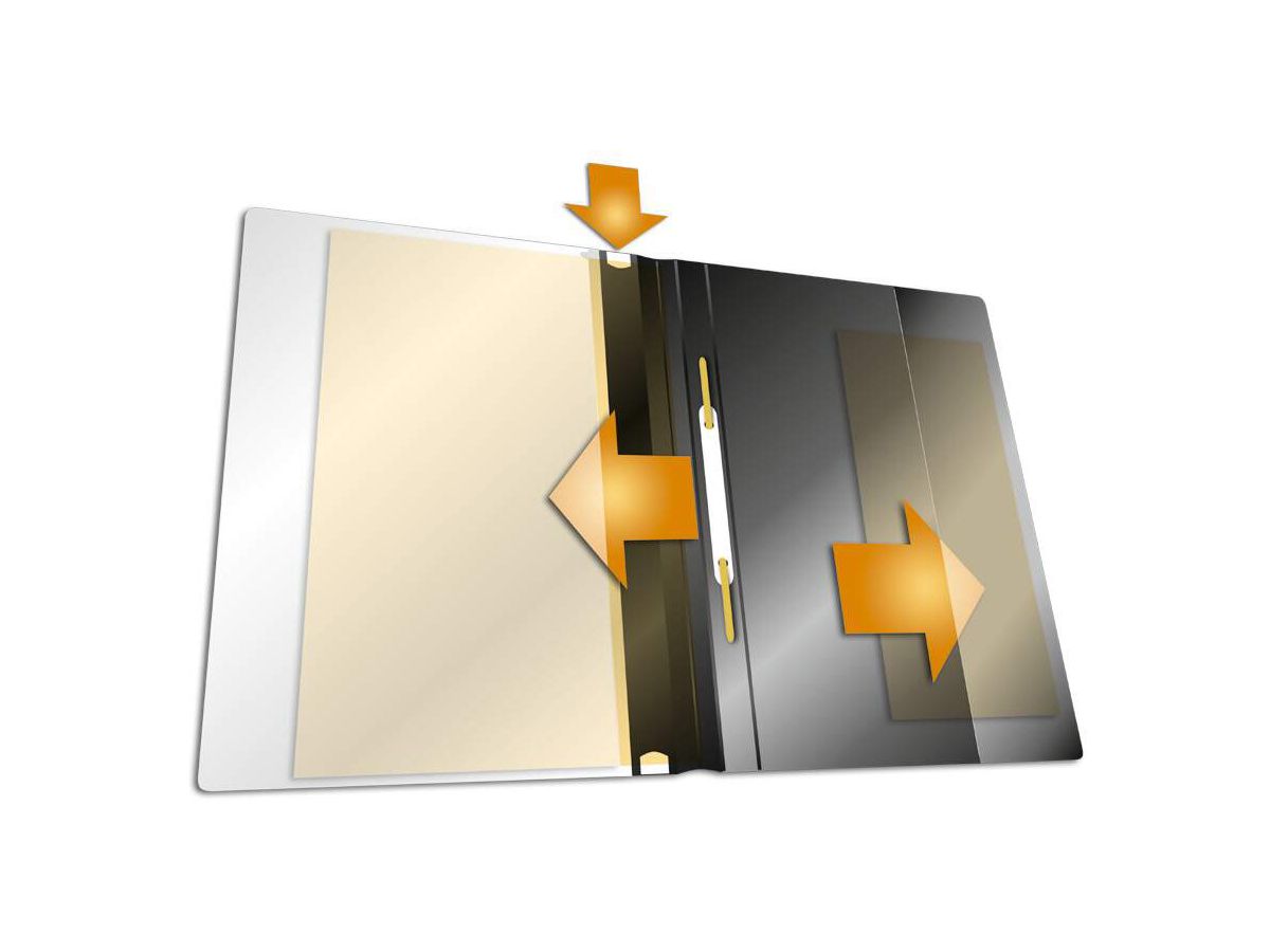 DURABLE Angebotshefter DURAPLUS 257904 für 100 Blatt A4 gelb (4005546267937)