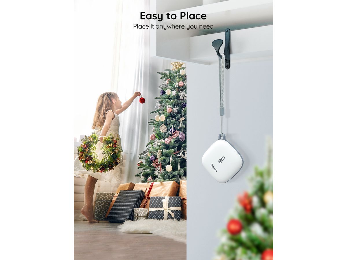 GOVEE WiFi Thermometer Hygrometer H5179001 weiss (6974316990024)