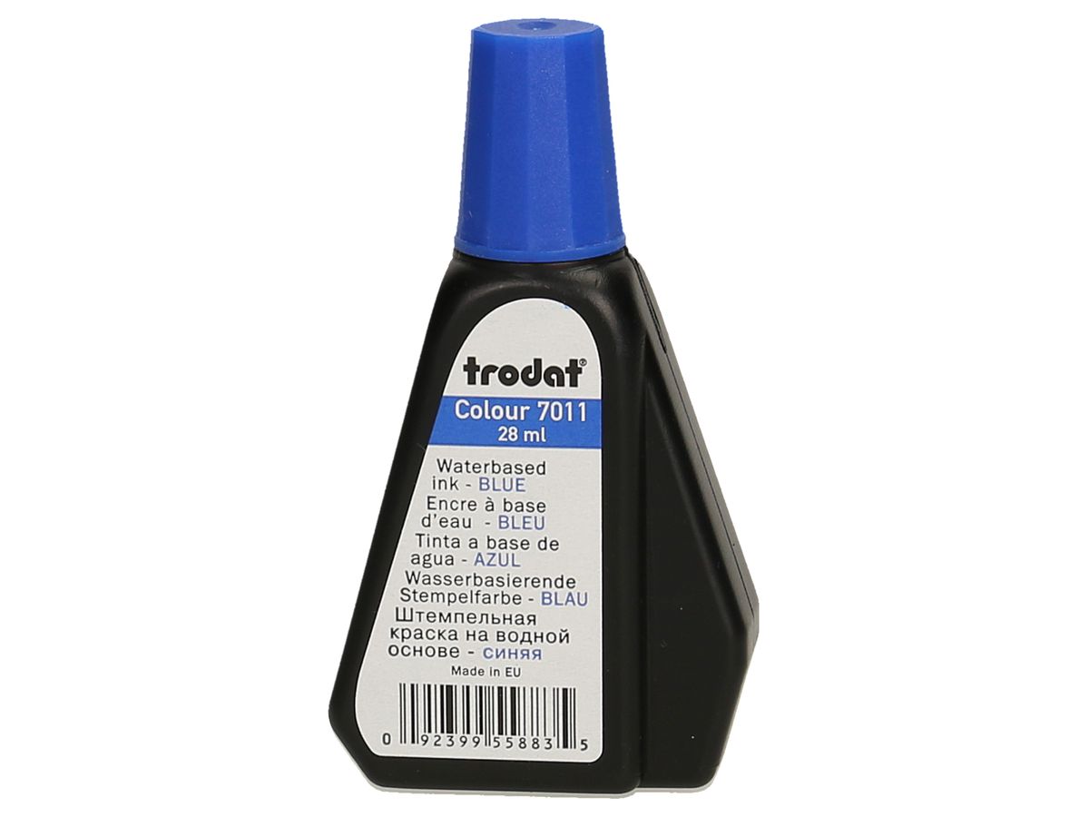 TRODAT Encre à tampon 28ml 22025B bleu (0092399558835)