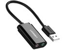 UGREEN External Sound Adapter 30724 USB 2.0,Black (6957303837243)
