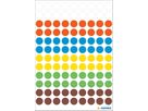 HERMA Markierungspunkte 8mm 1831 farbig ass. 540 Stück (4008705018319)