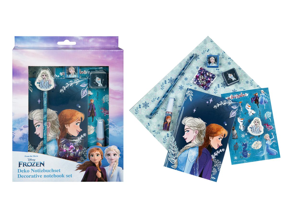 UNDERCOVER Deko Notizbuchset FRVW4464 Frozen (4043946301516)