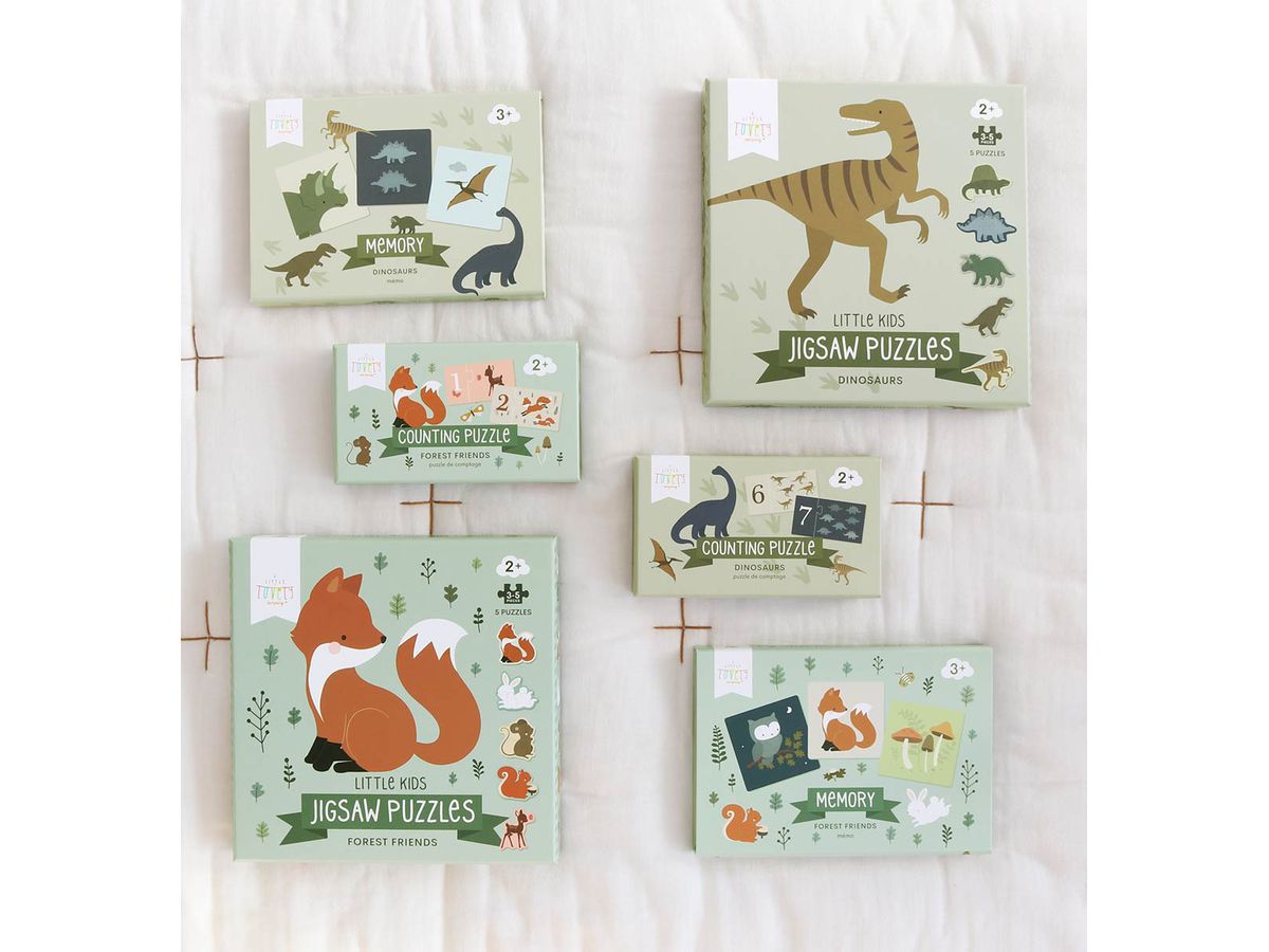 ALLC Puzzle PGPUFF05 Forest friends 5-teilig (8719715002248)