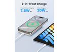 UGREEN Magnetic Power Bank 10000mAh 25208 20W,Wireless , Beige (6941876222087)