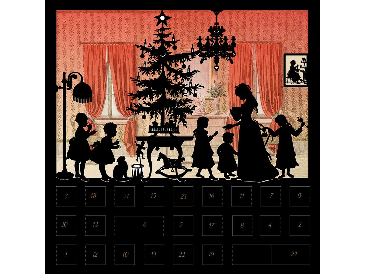 COPPENRATH Adventskalender 15x15cm 71811 Stille Nacht (4050003718118)